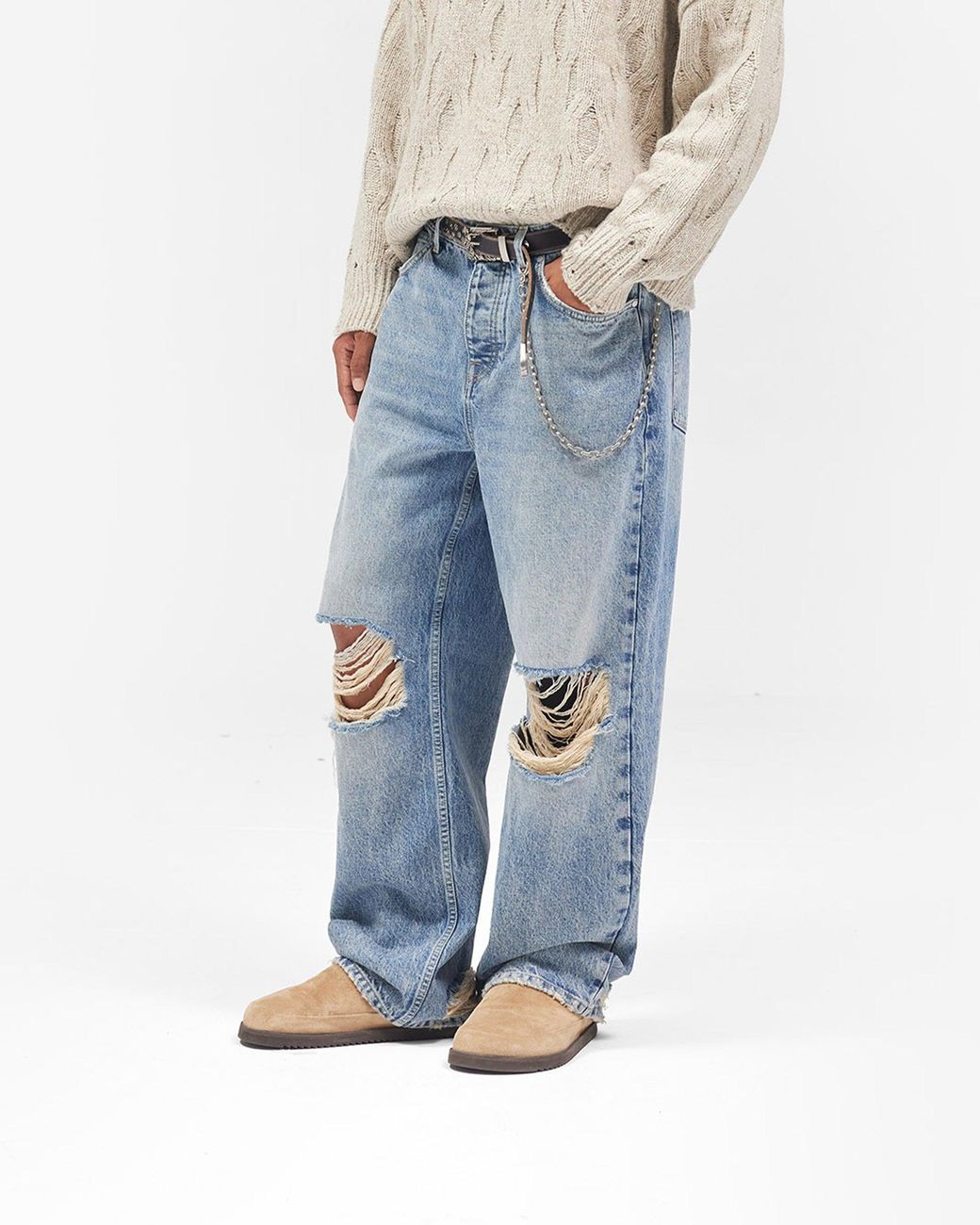 Represent Blue R3 Baggy Jean for men