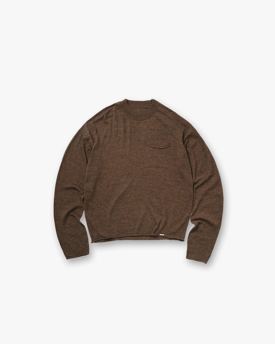 Represent Brown Gh Knitted Long Sleeve Top for men