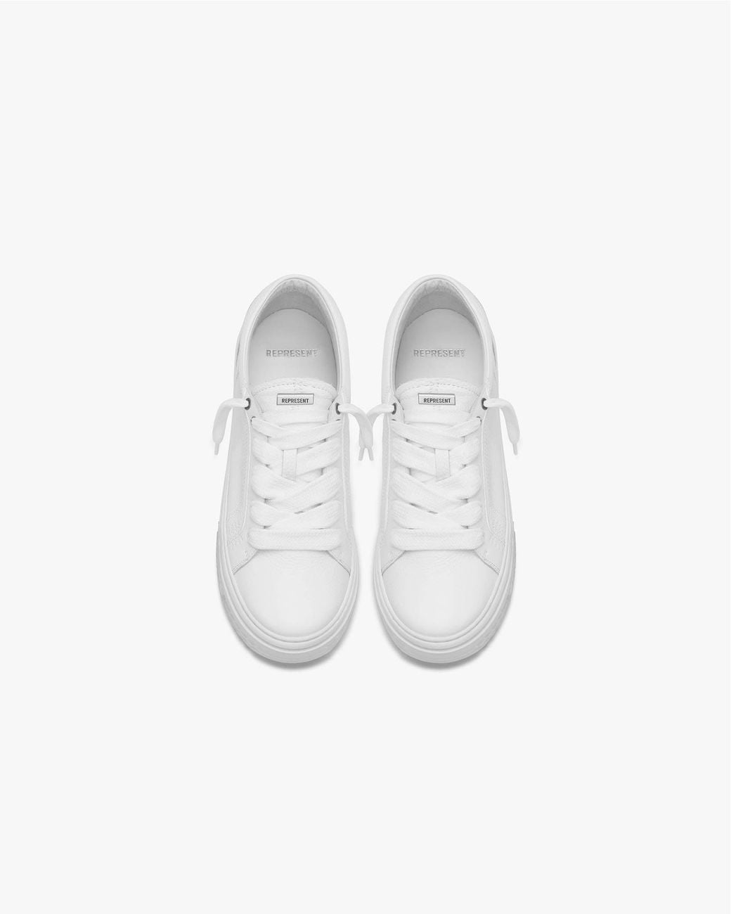 Represent White Htn Low Tumbled Leather for men