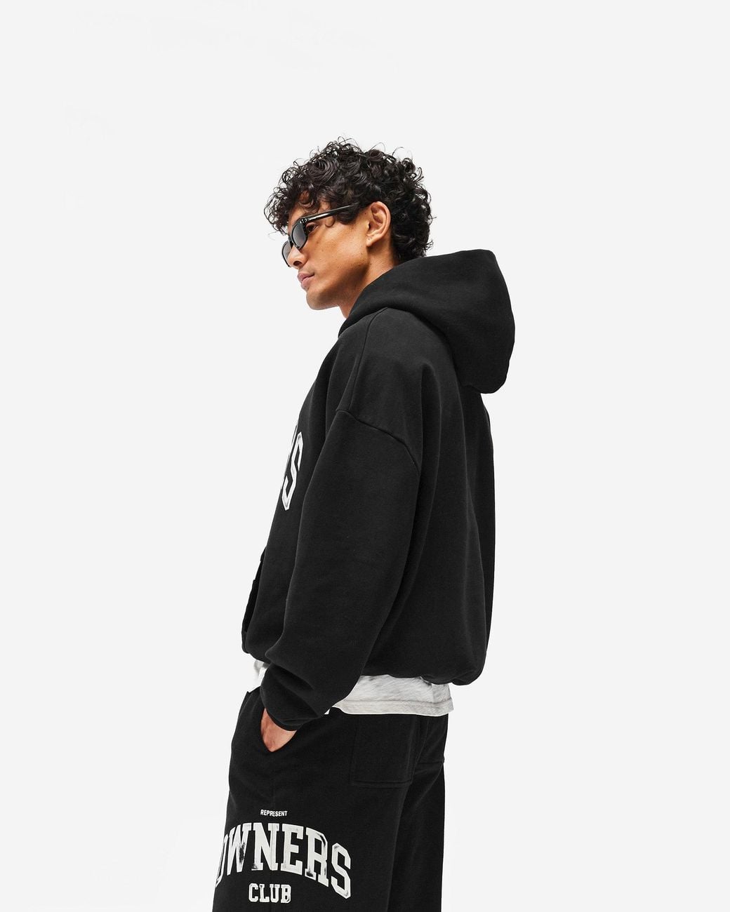 Represent Black Represent Owners Club Hoodie for men