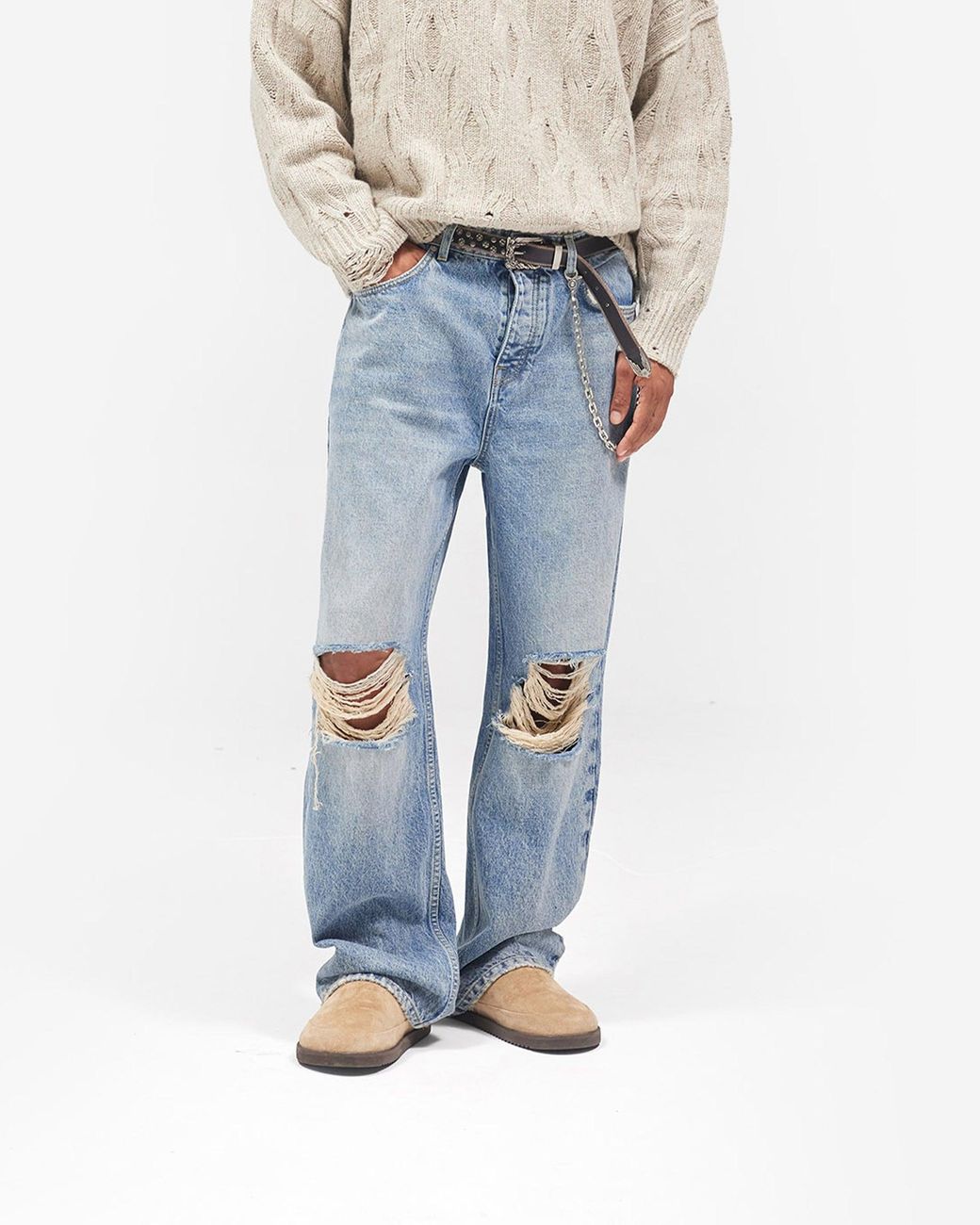 Represent Blue R3 Baggy Jean for men