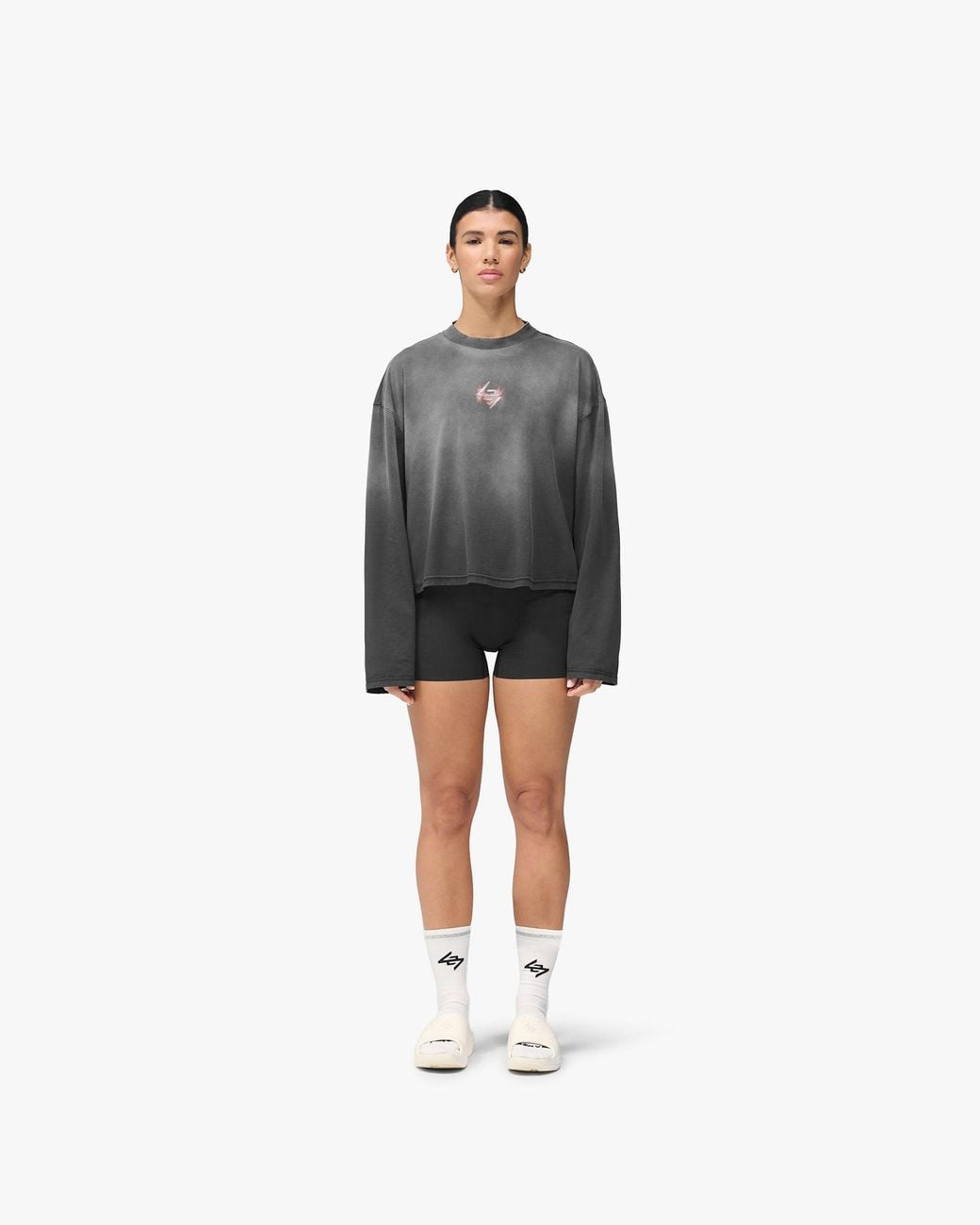 Represent Gray 247 Ignite Long Sleeve T-Shirt