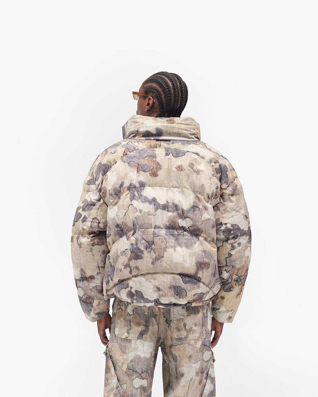 Represent White Riot Puffer for men