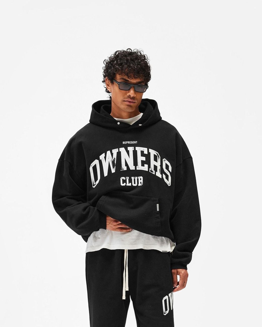 Represent Black Represent Owners Club Hoodie for men