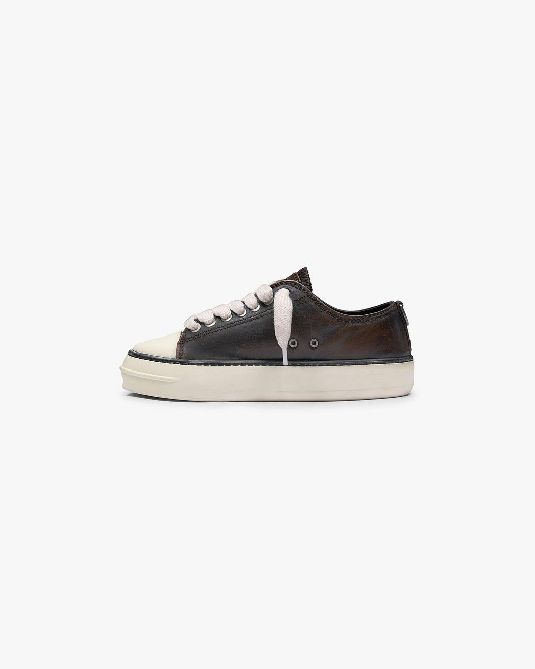 Represent White Rep-Cap Distressed Leather for men