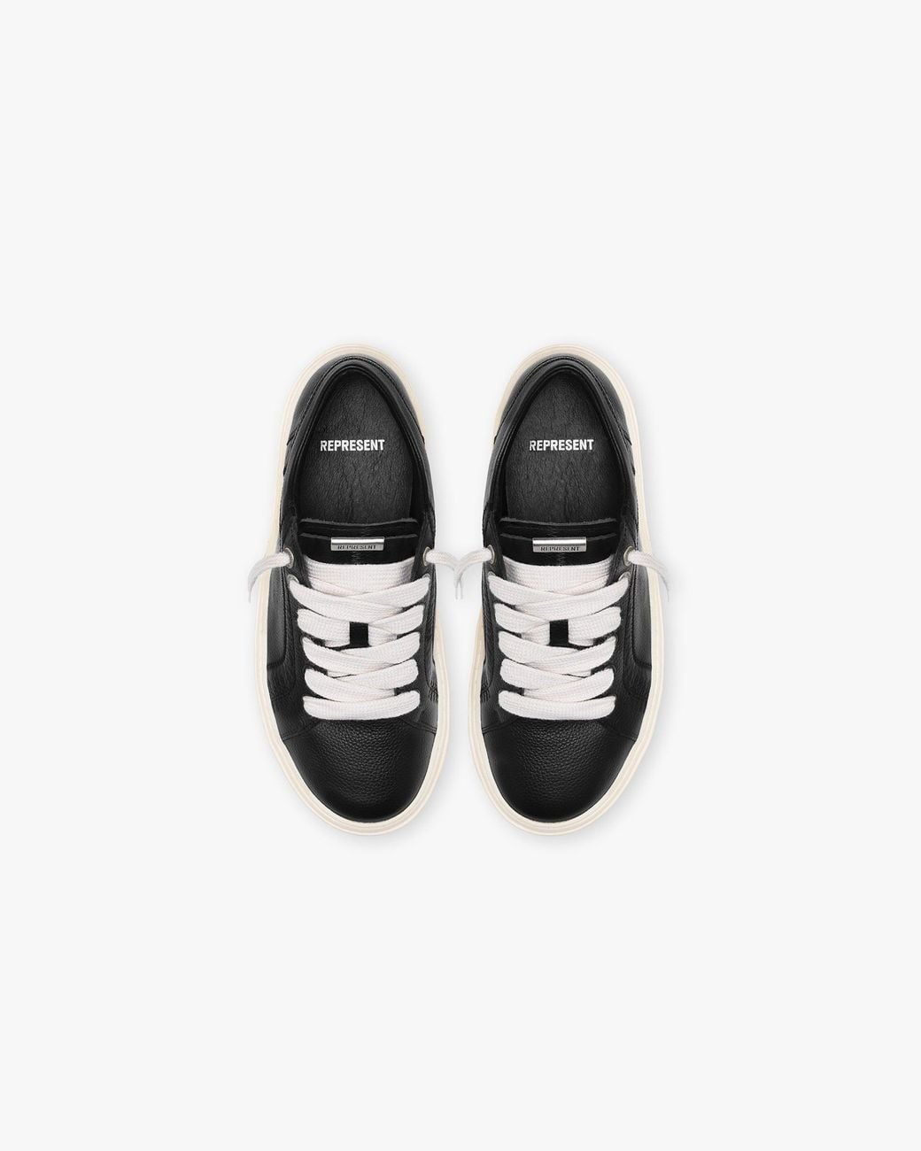 Represent White Htn Low Tumbled Leather for men