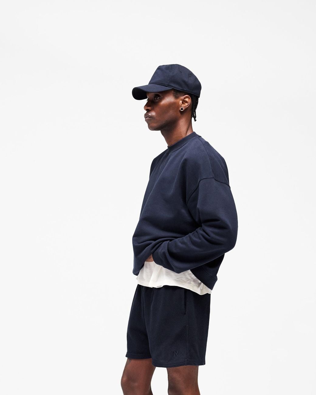 Represent Blue Initial Boxy Sweater for men