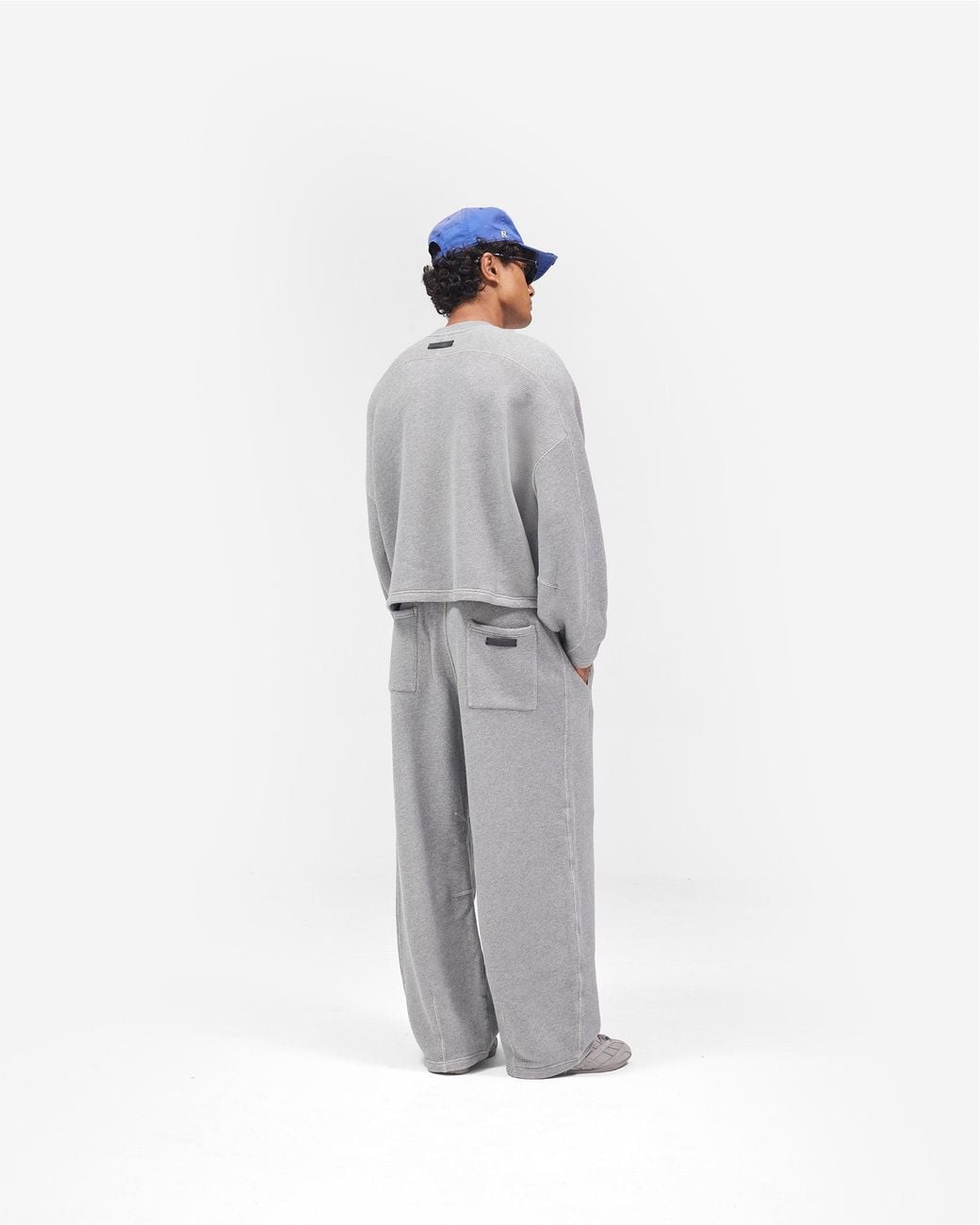 Represent Gray Heavyweight Sweater for men