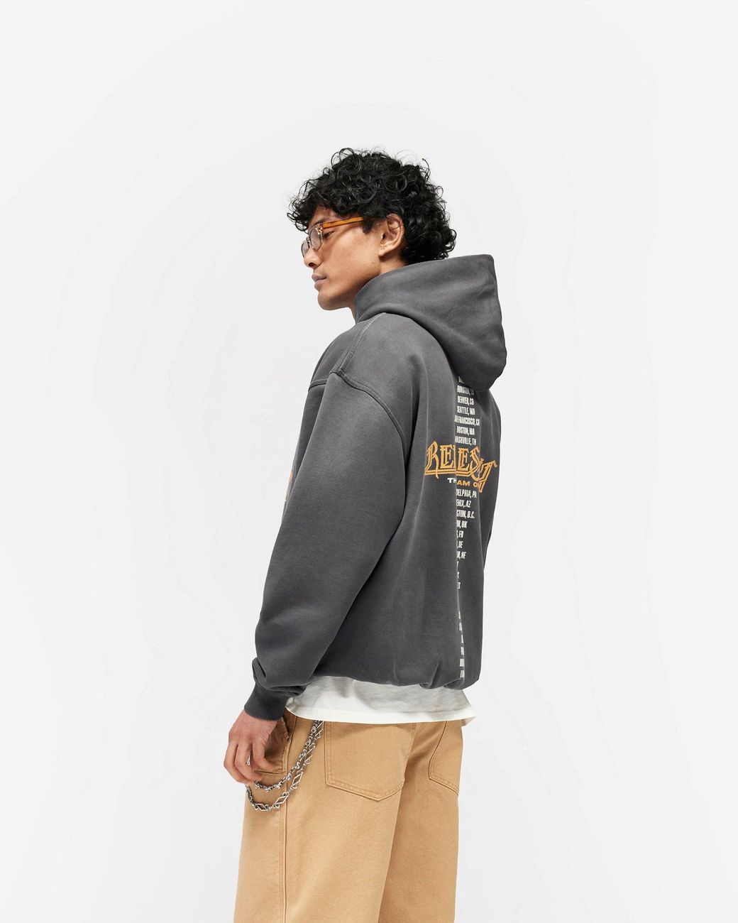 Represent Multicolor Golden Tour Hoodie for men
