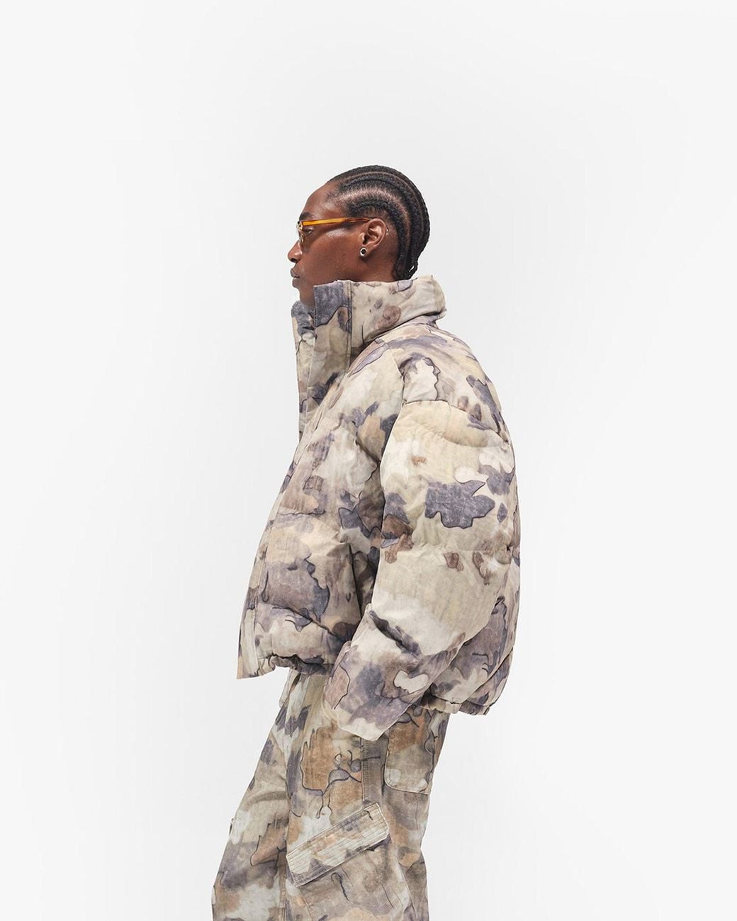 Represent White Riot Puffer for men