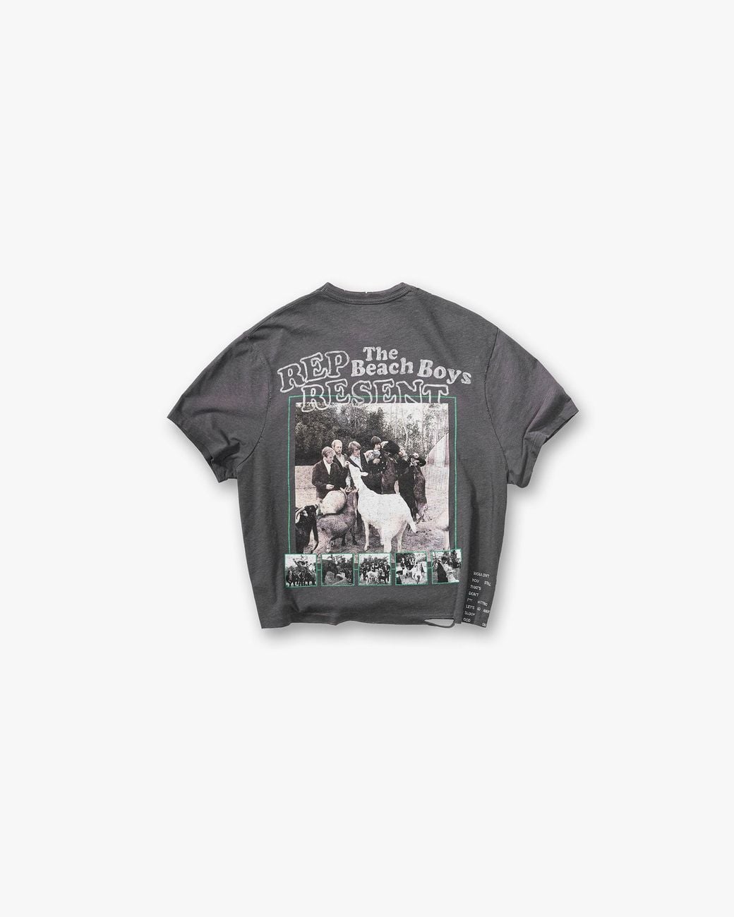 Represent Gray Represent X Beach Boys Pet Sounds T-Shirt