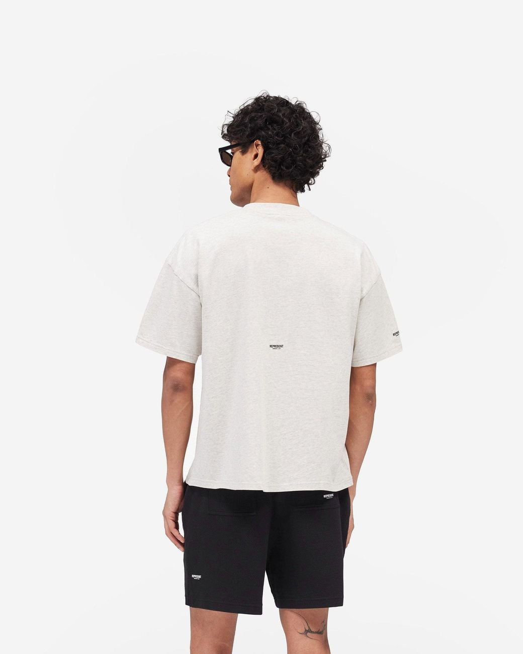 Represent White Micro Owners Club T-Shirt for men
