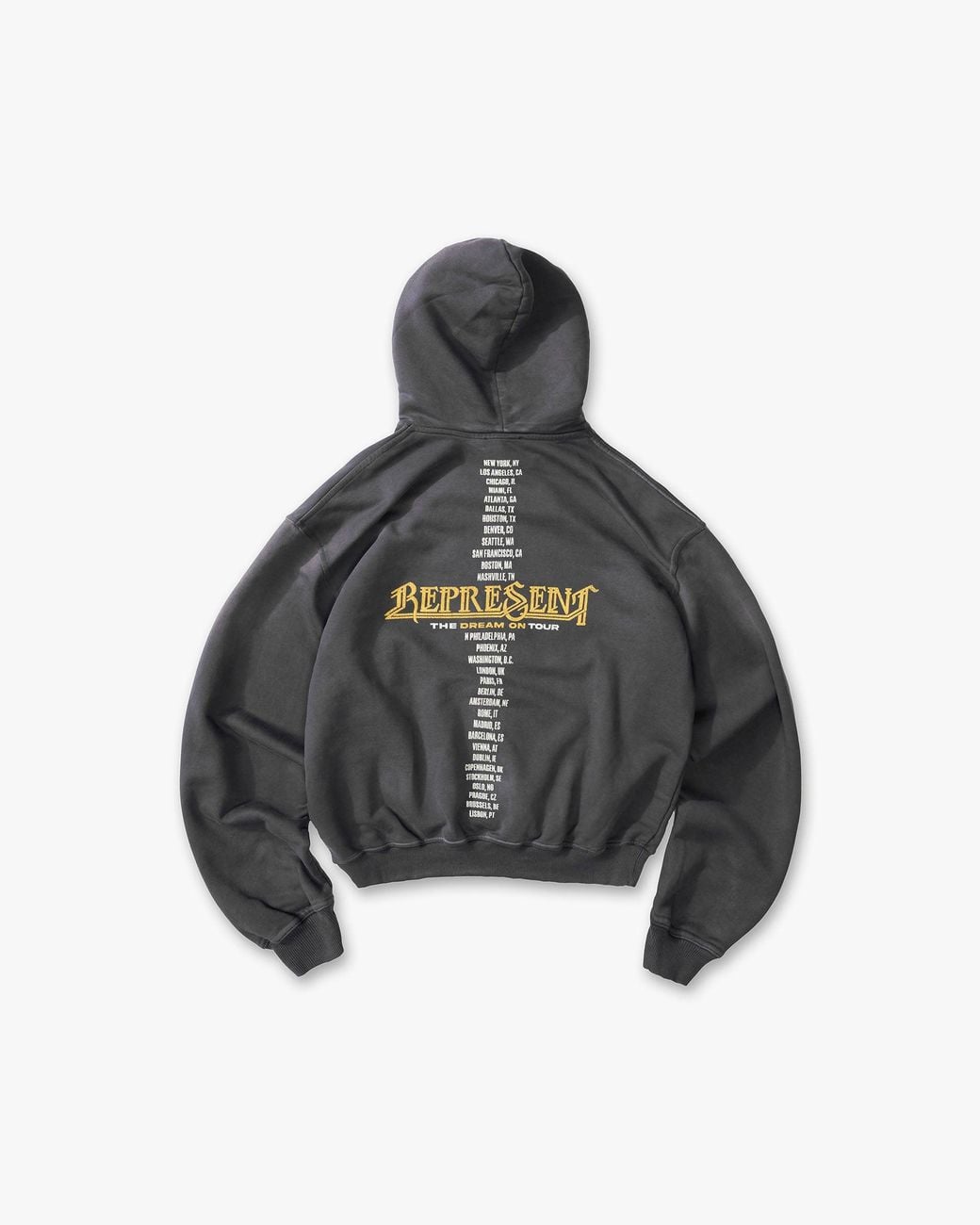 Represent Multicolor Golden Tour Hoodie for men