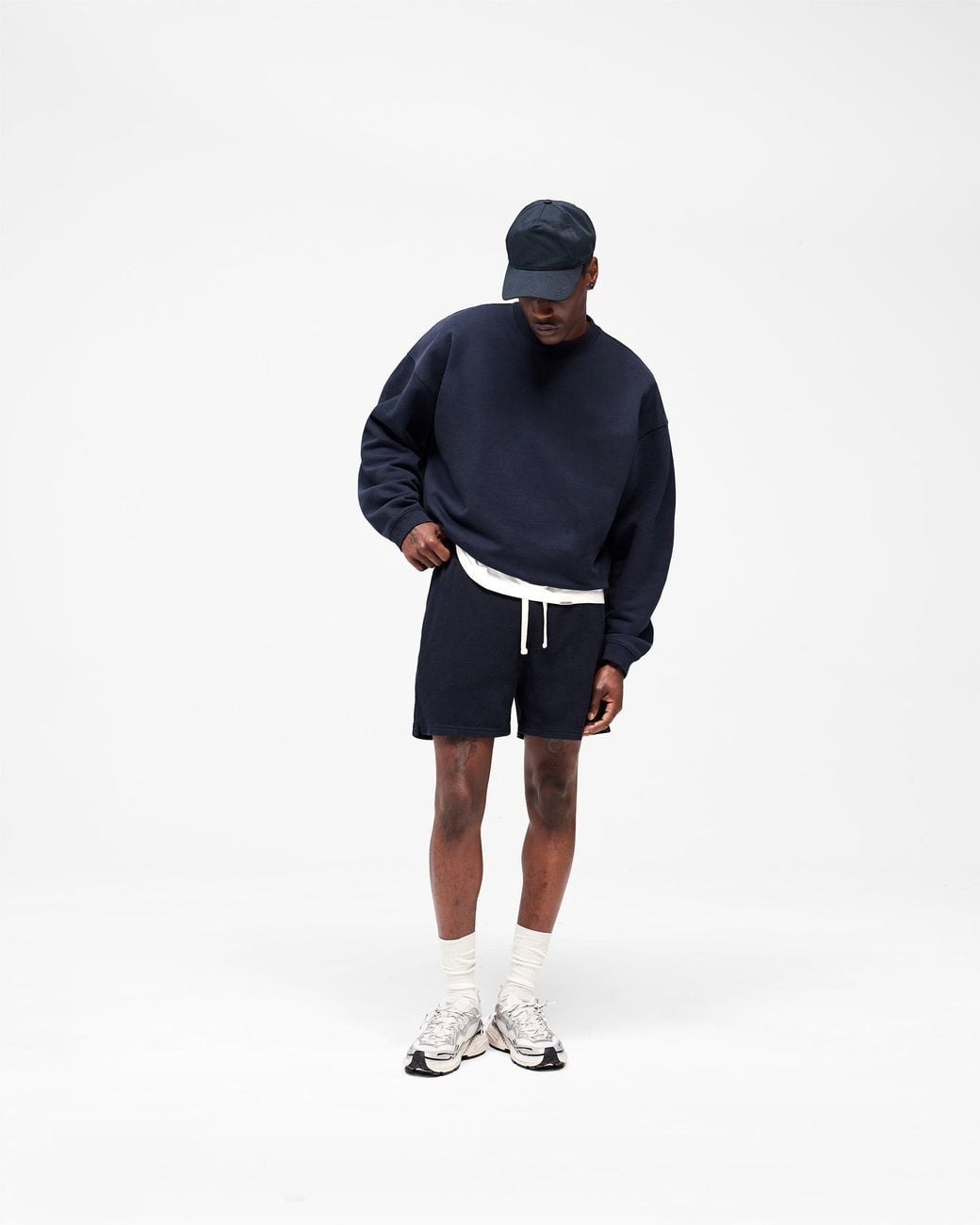 Represent Blue Initial Boxy Sweater for men