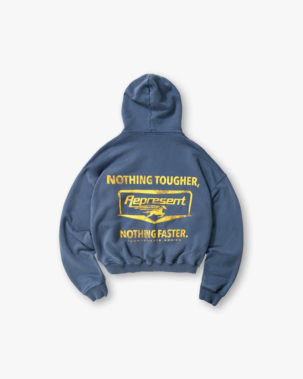 Represent Blue Nothing Faster Hoodie for men