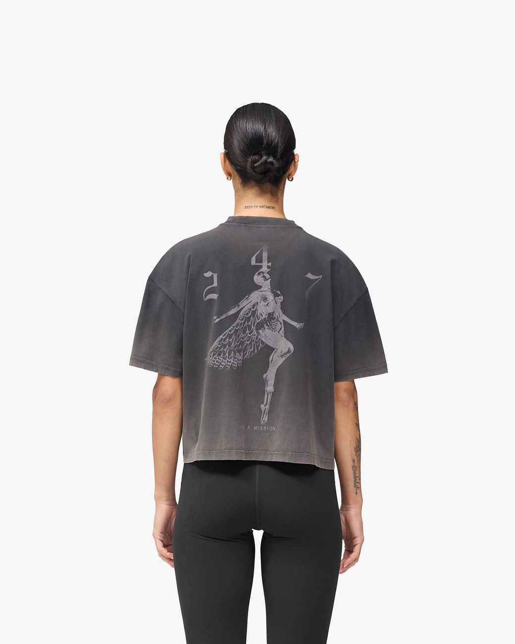 Represent Black 247 Fallen Angel T-Shirt