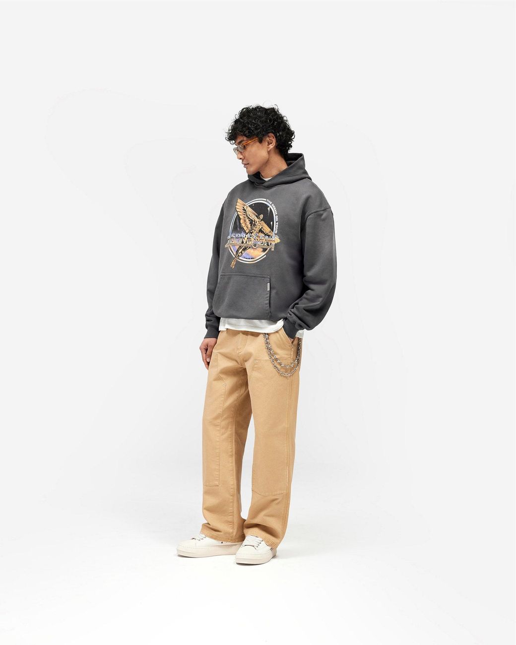 Represent Multicolor Golden Tour Hoodie for men