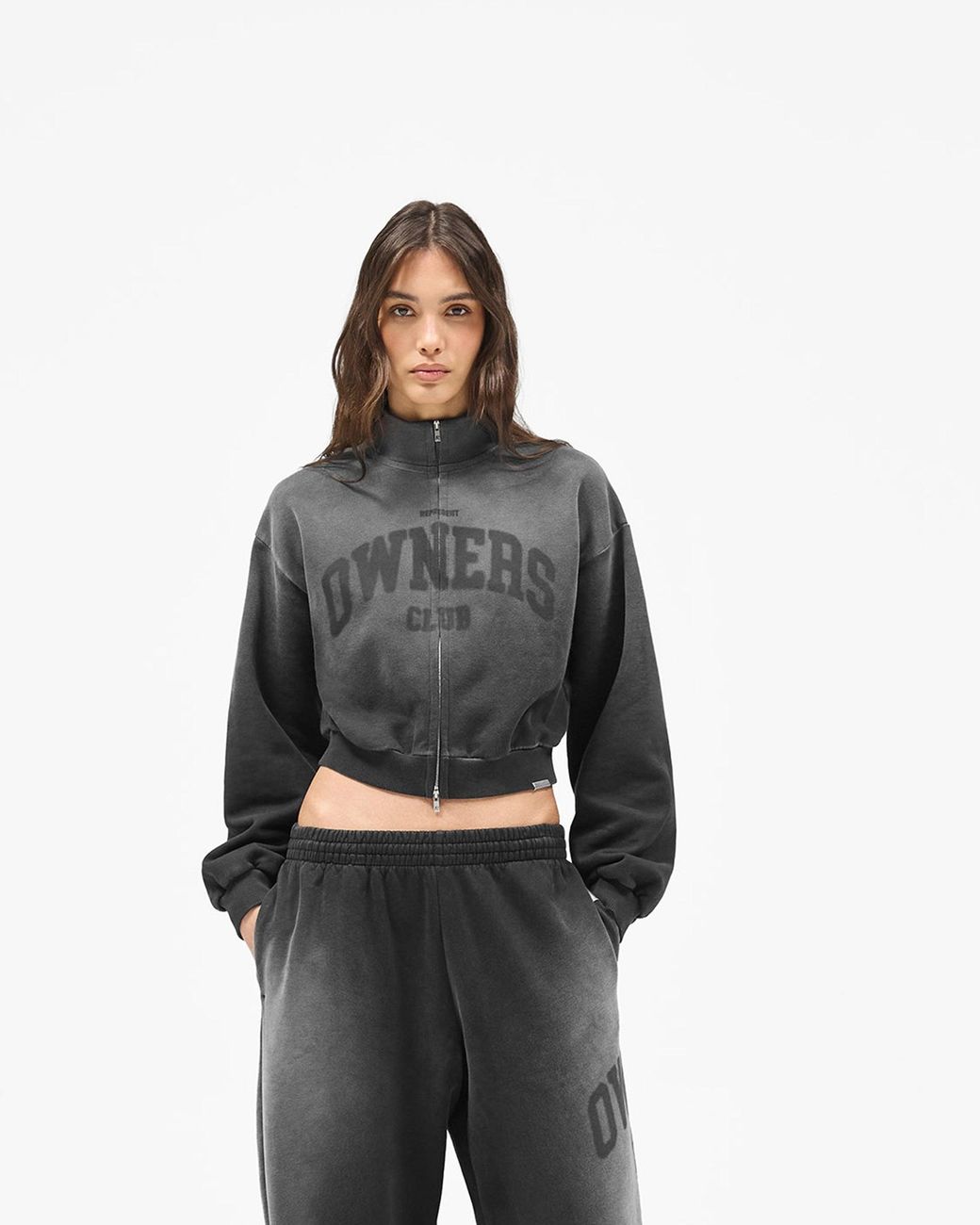 Represent Gray Represent Owners Club Jersey Track Jacket