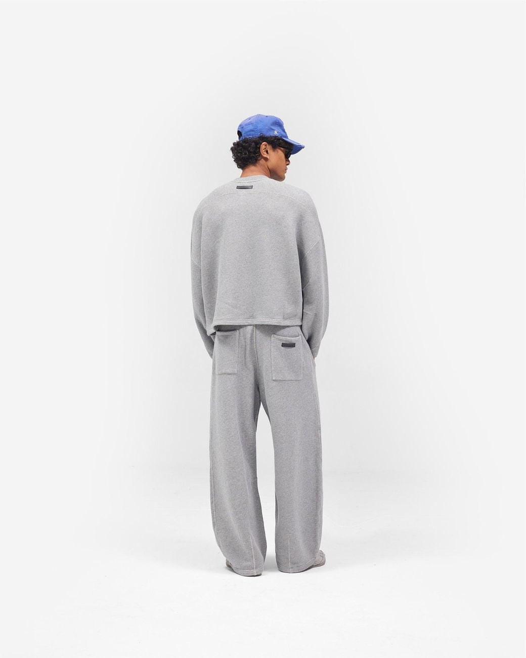 Represent Gray Heavyweight Sweater for men