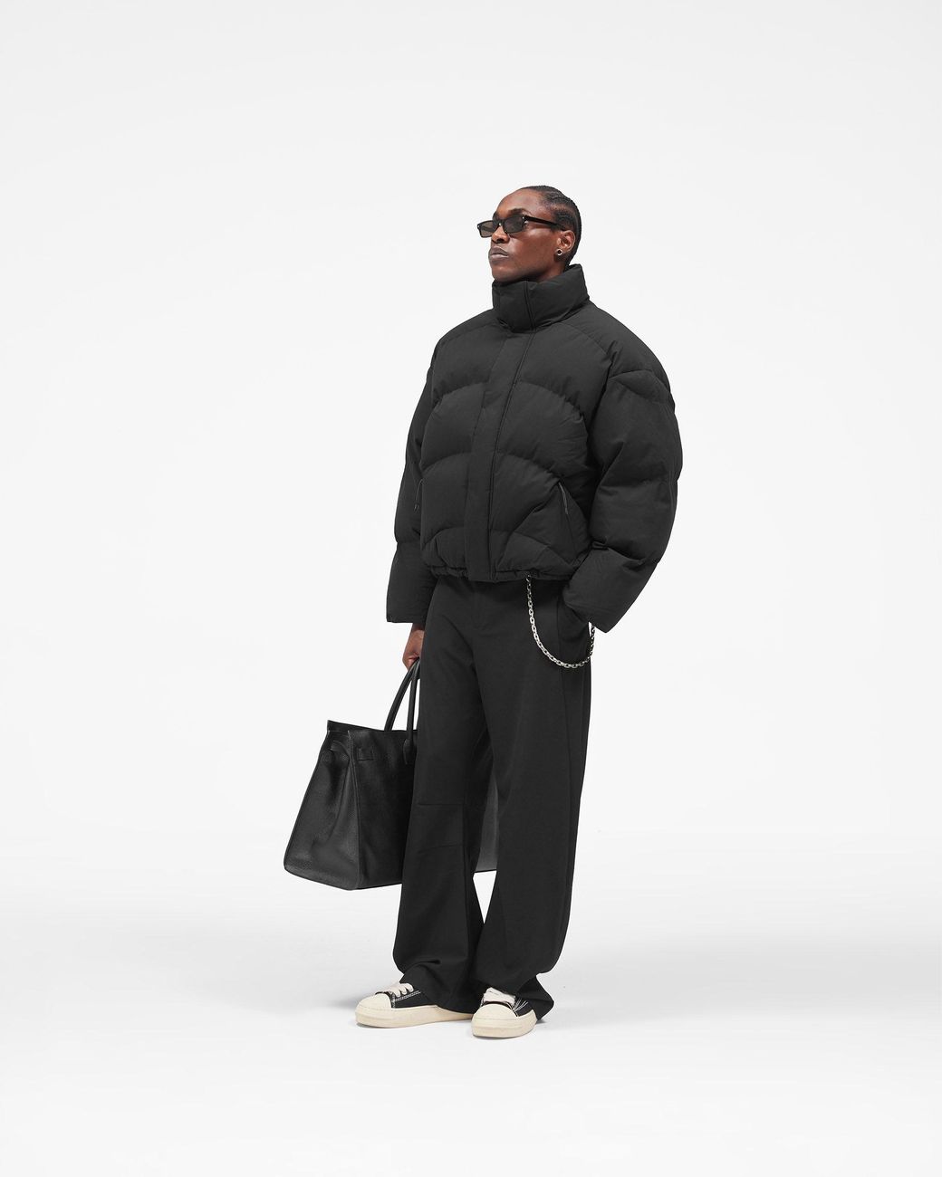 Represent Black Riot Puffer for men