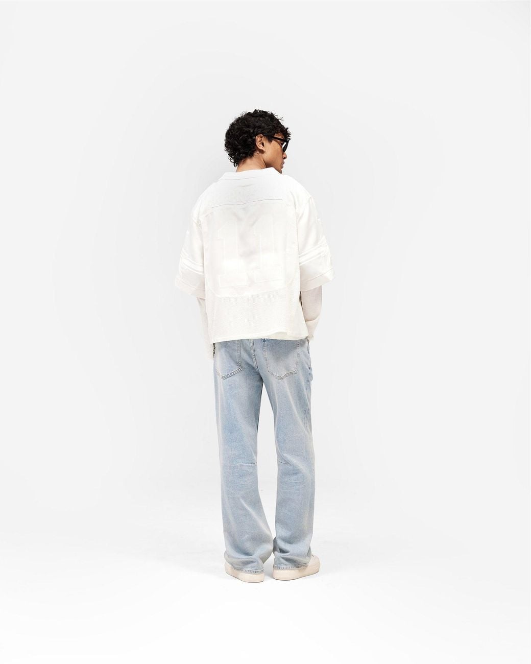 Represent White American Football Jersey for men