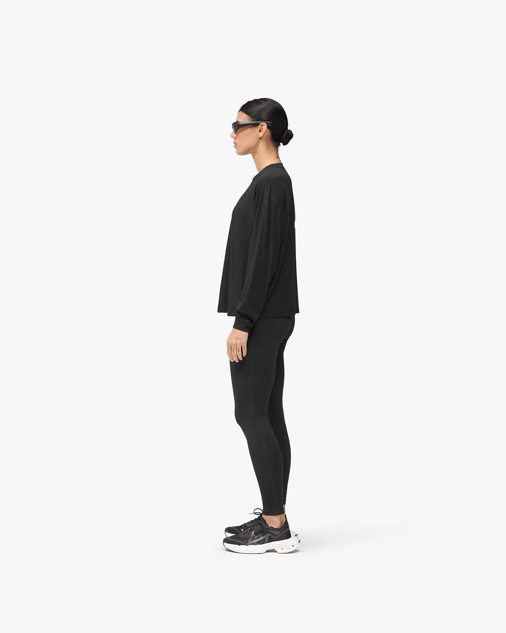 Represent Black 247 Dna Oversized Long Sleeve T-Shirt