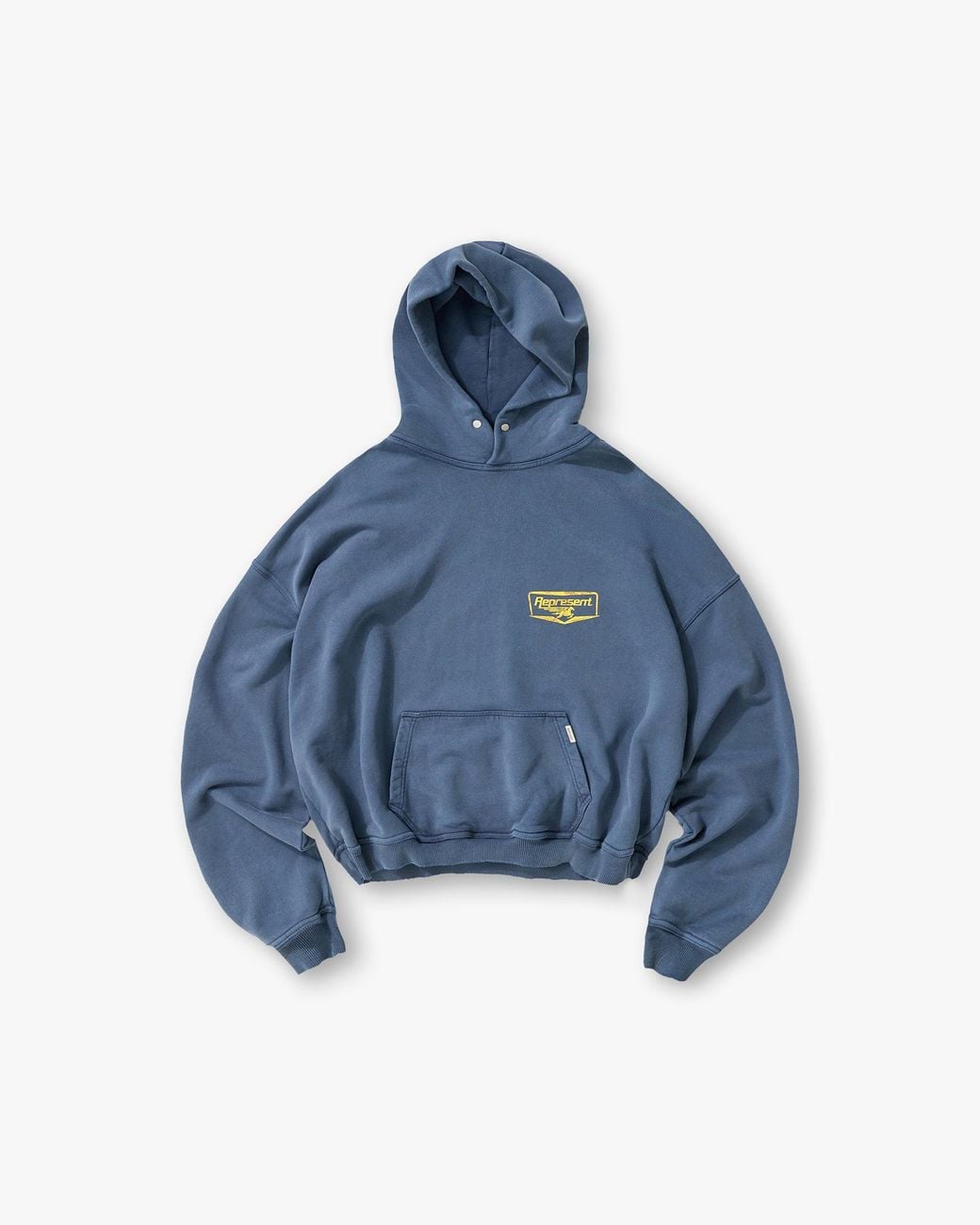 Represent Blue Nothing Faster Hoodie for men