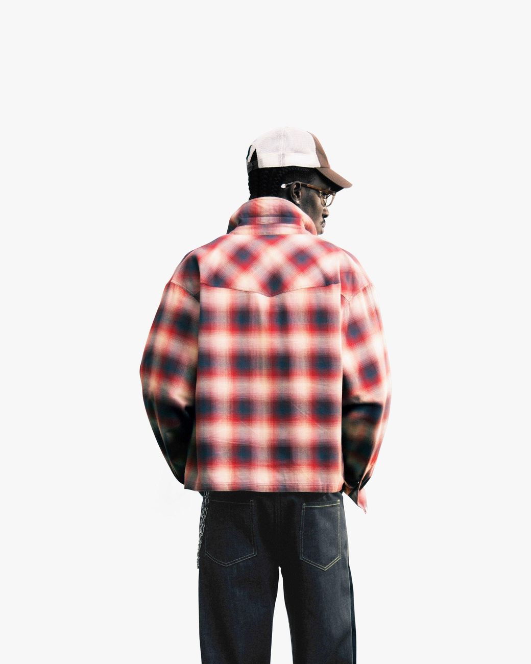 Represent Red Sunset Flannel for men