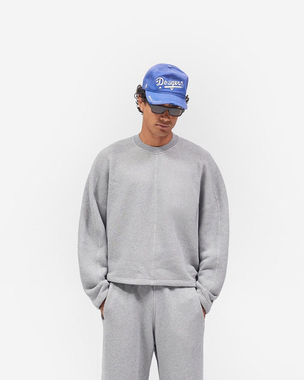 Represent Gray Heavyweight Sweater for men
