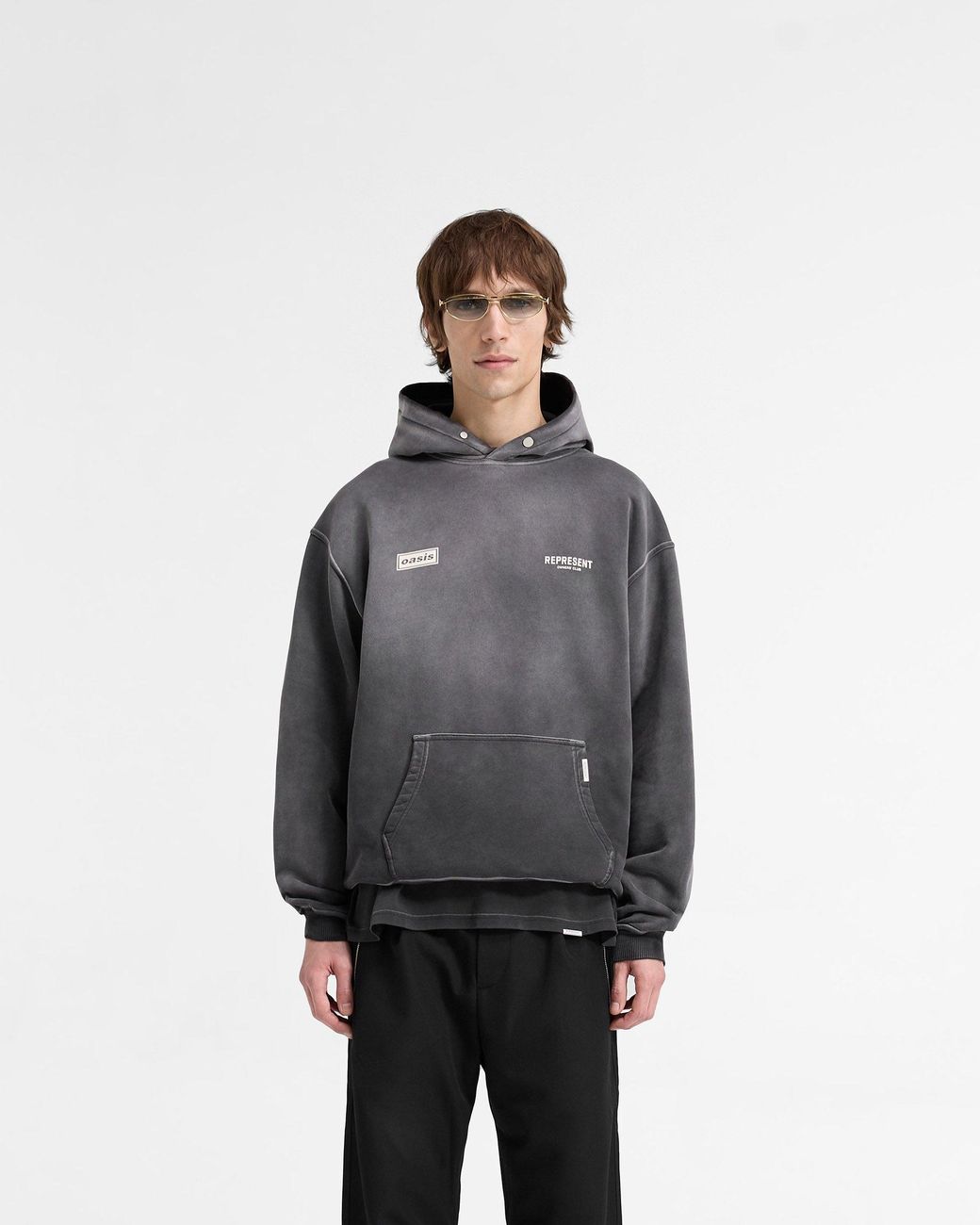 Represent Black Represent X Oasis Owners Club Hoodie for men