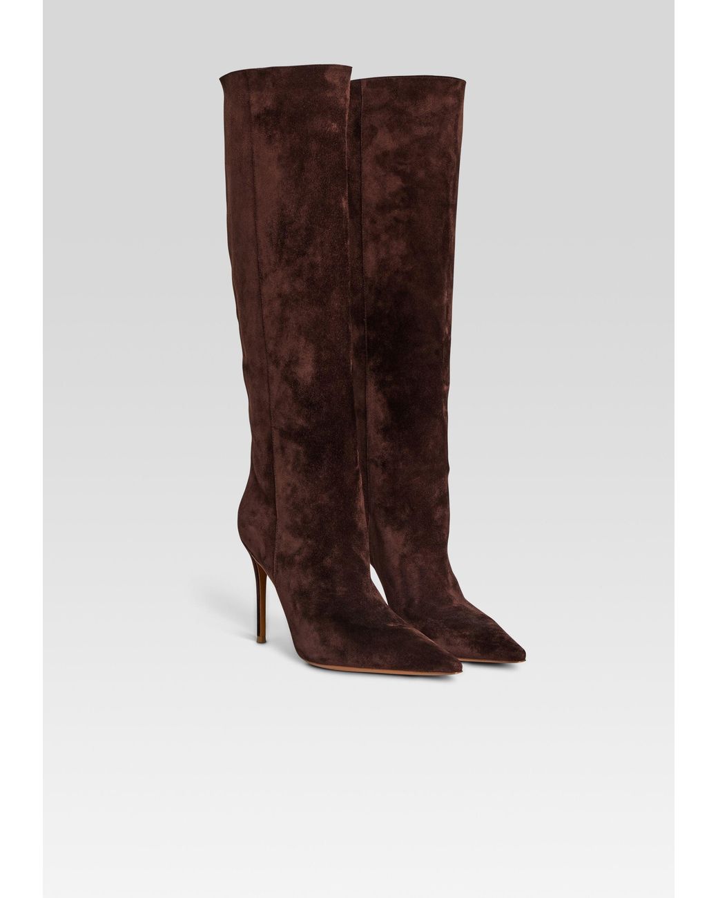 retroféte Brown Lyra Suede Boot