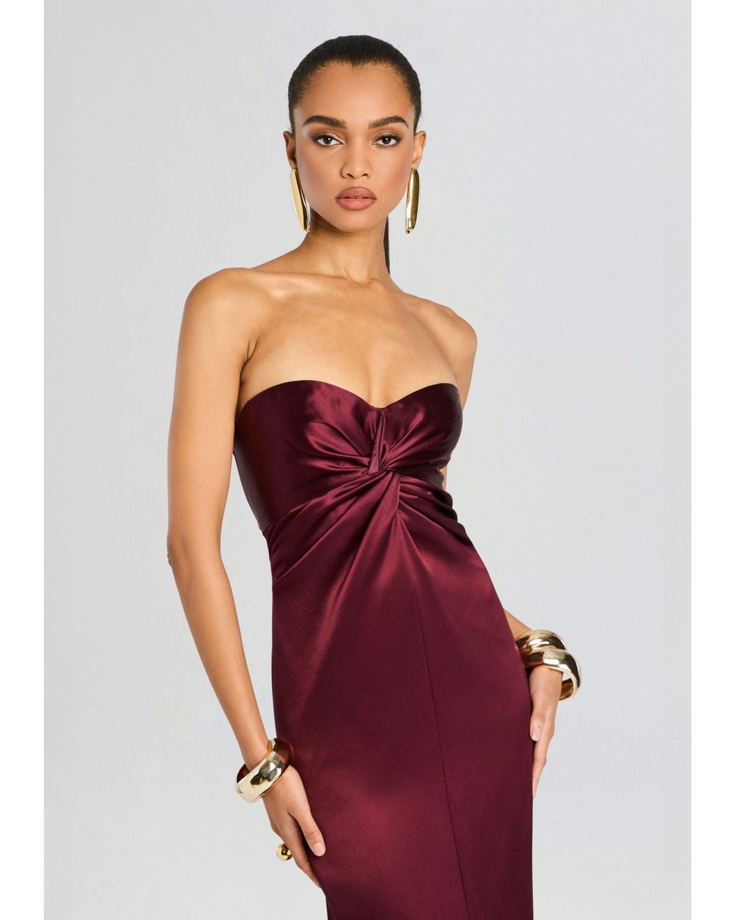 open lace back dress Retrofete Livie Mini Dress
