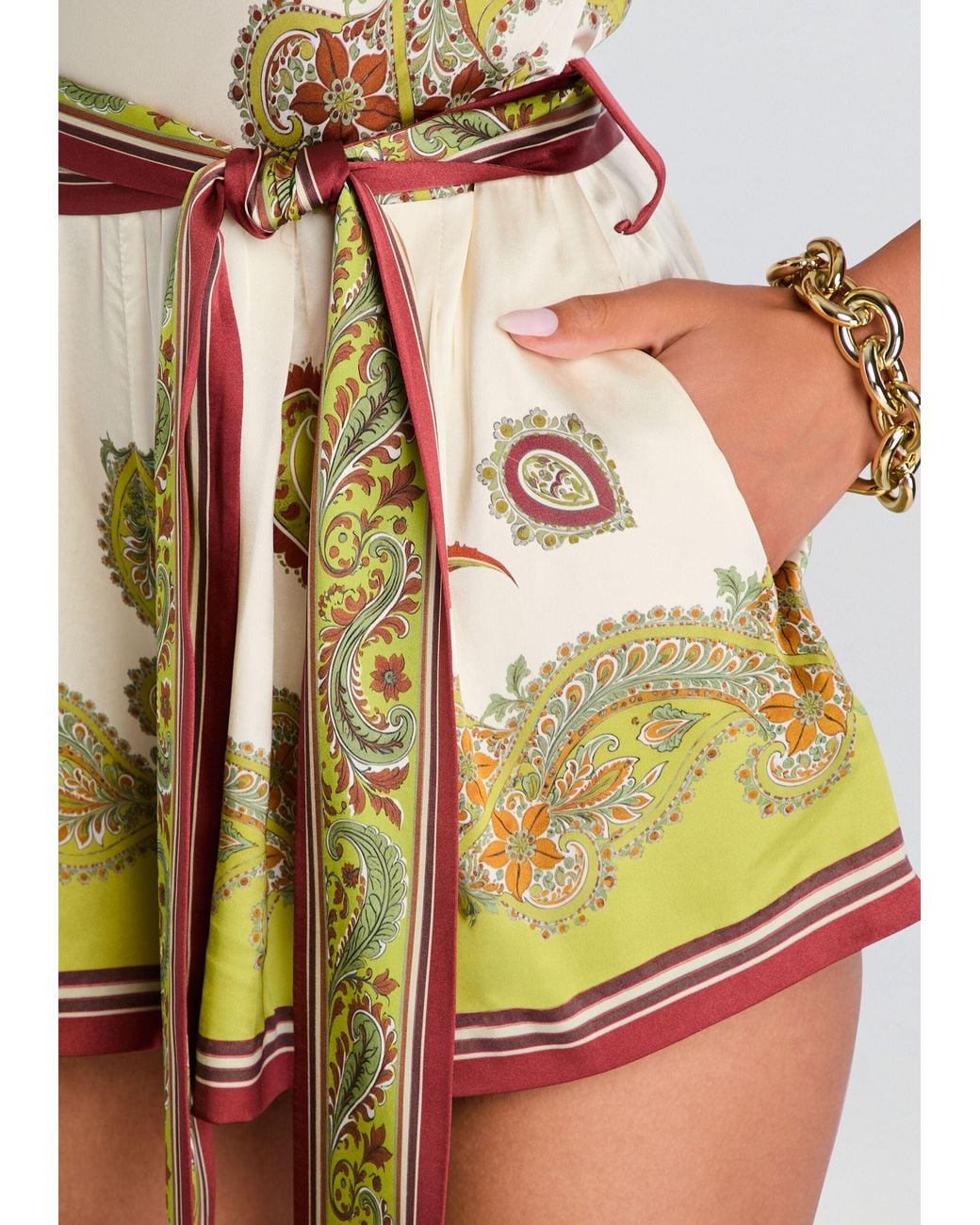retroféte White Mirra Romper