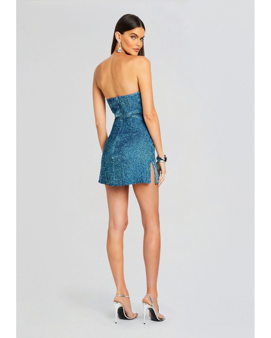 catherine sequin dress Sequin Halter Gown