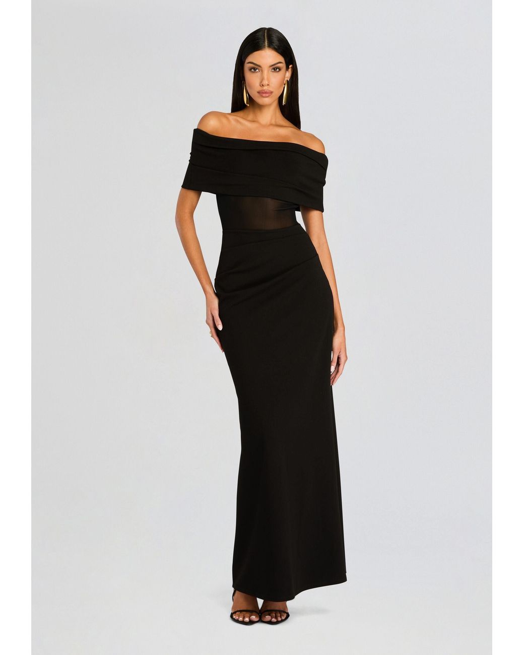 SER.O.YA Black Isabel Gown