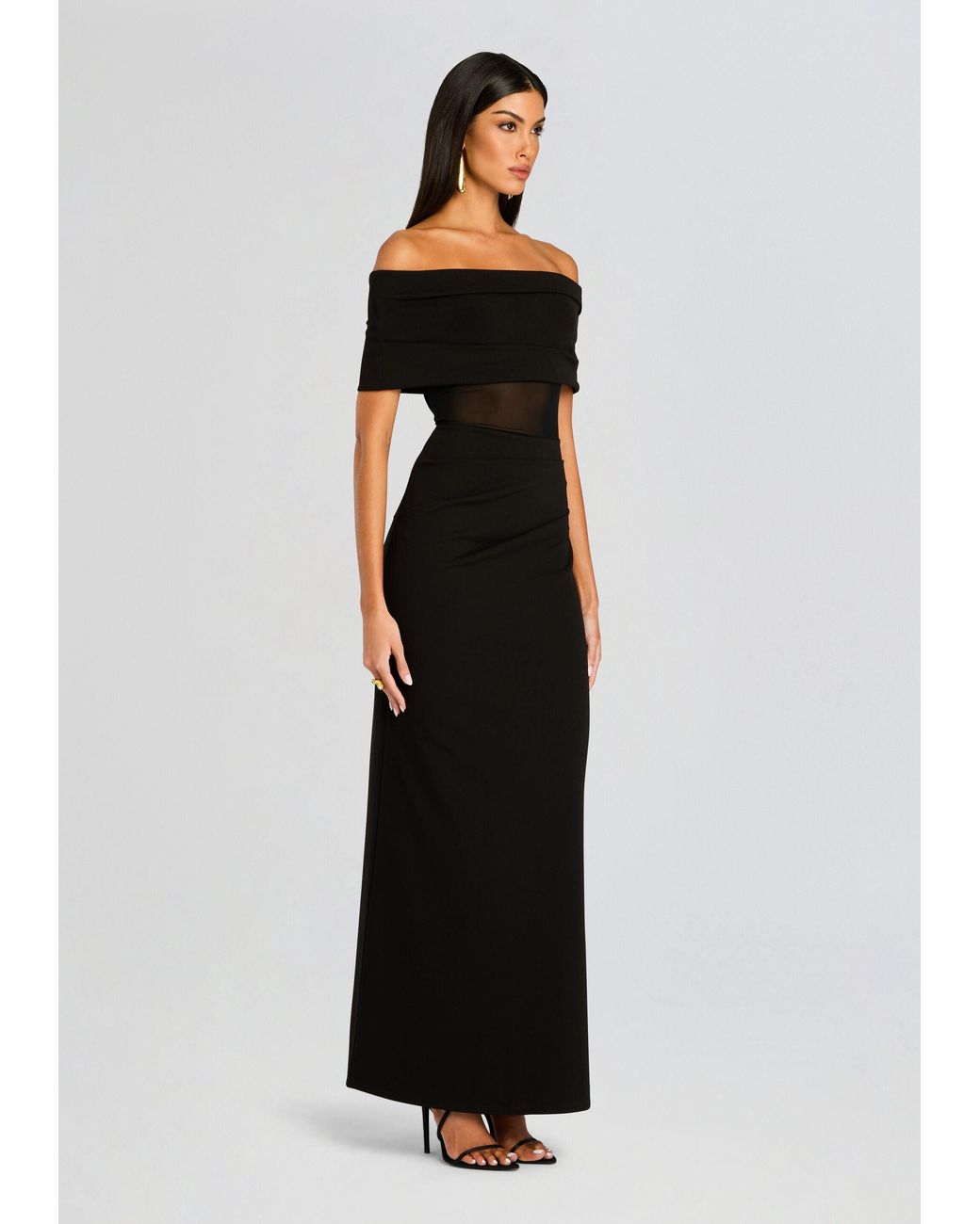 SER.O.YA Black Isabel Gown