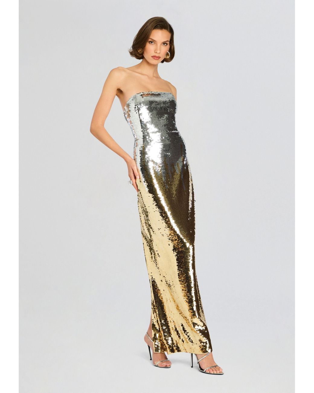 retrofte Sheeba Sequin Dress in White | Lyst