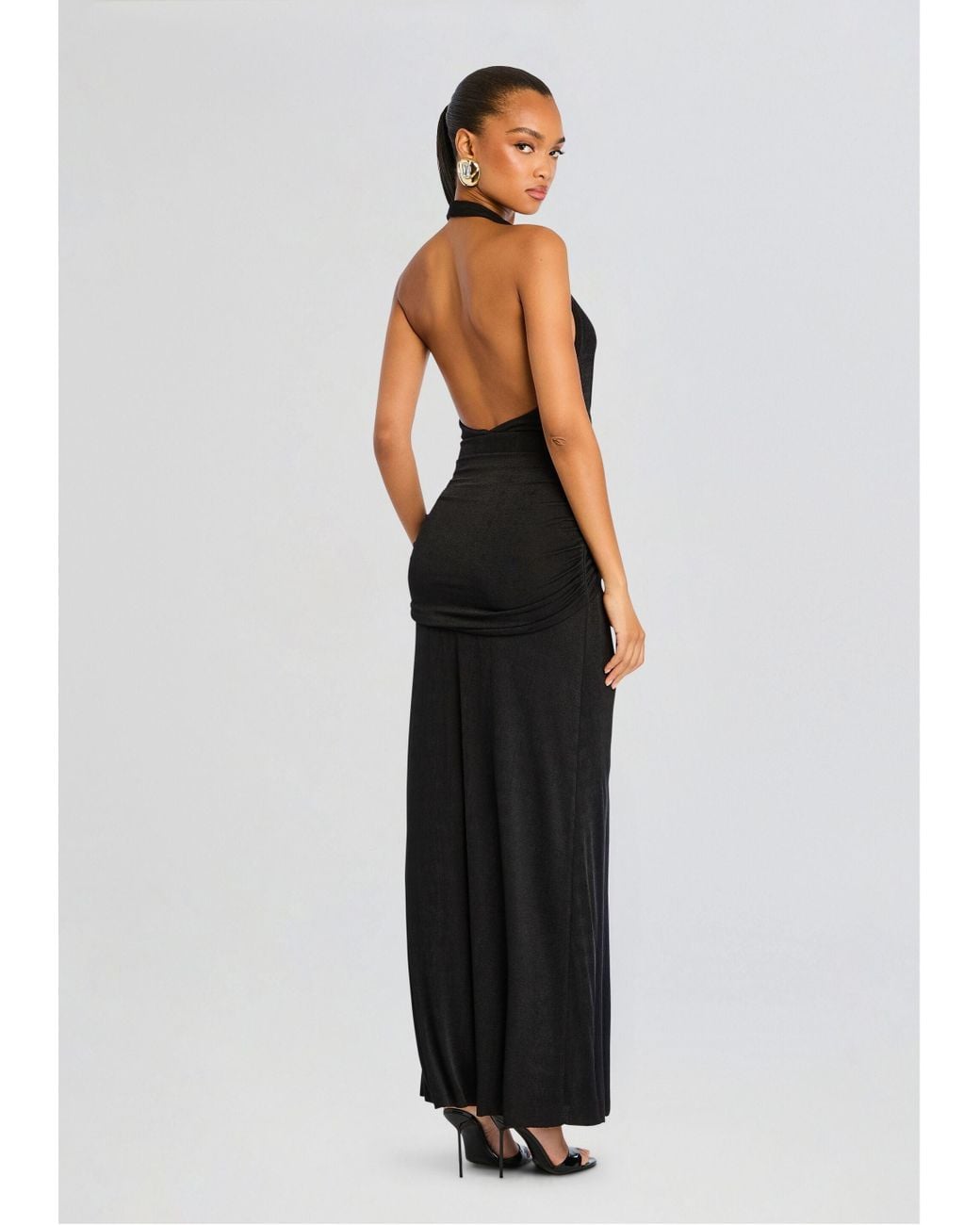 SER.O.YA Mada Maxi Dress in Black | Lyst