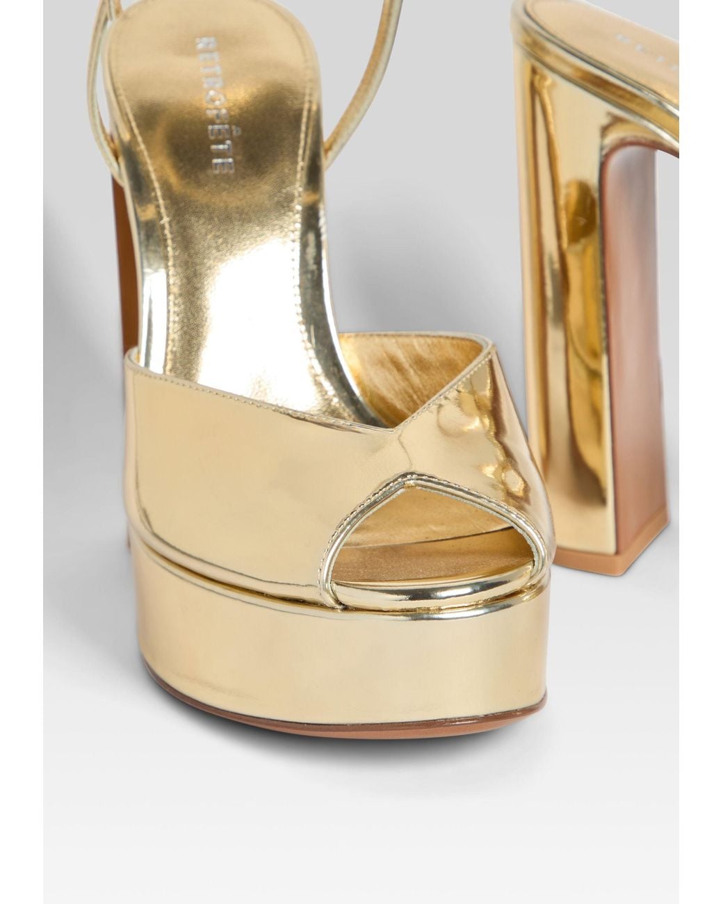 retroféte Natural Marcie Platform Sandal
