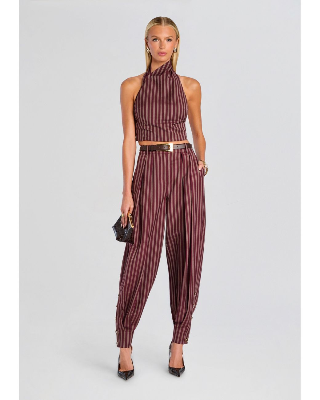 retroféte Red Velora Pant