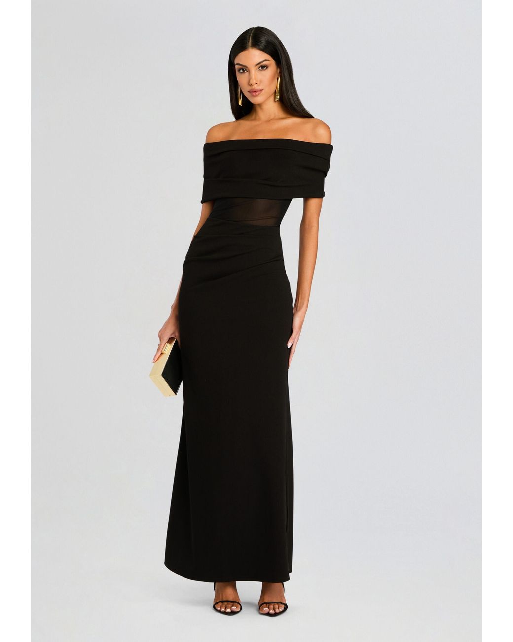 SER.O.YA Black Isabel Gown