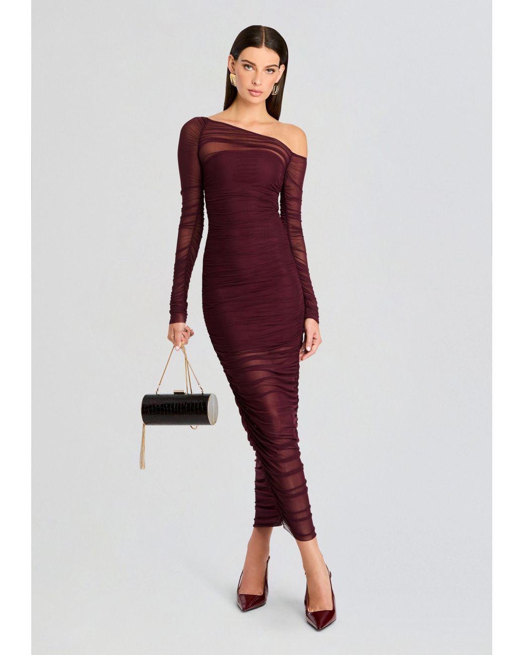 black midi dress formal Black Midi Dress with Flared Skirt – My Store