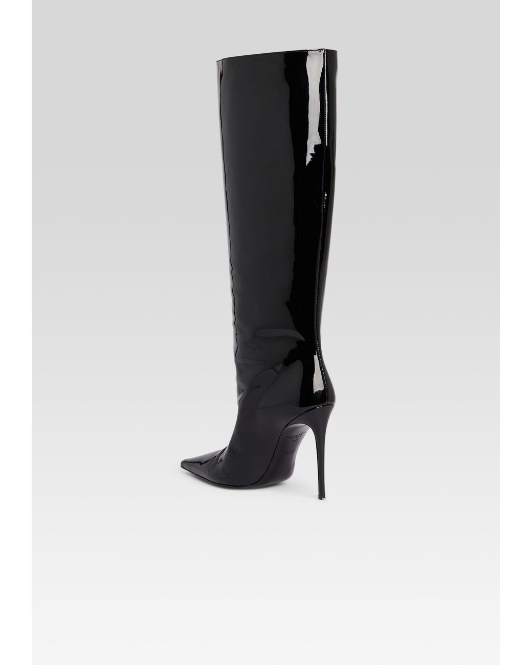 retroféte Black Lyra Leather Boot