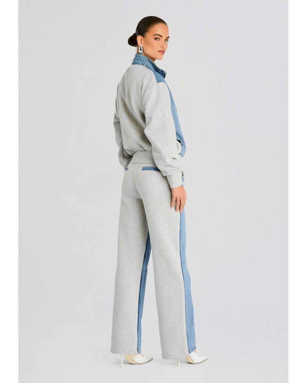 SER.O.YA Blue Page Terry Denim Jacket
