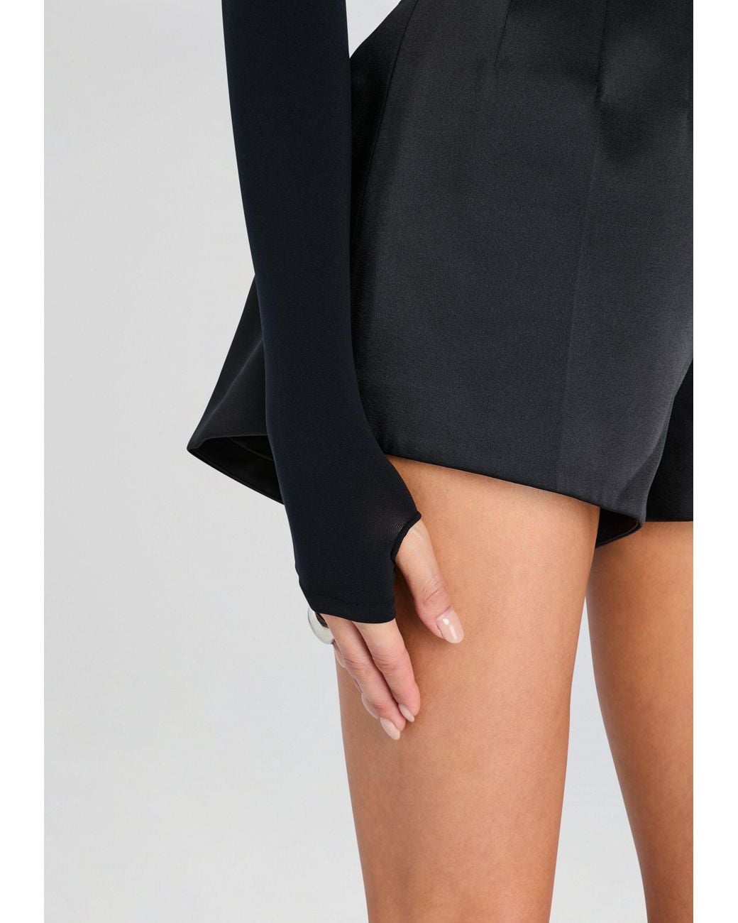 Commando Black Ballet Off-Shoulder Bodysuit