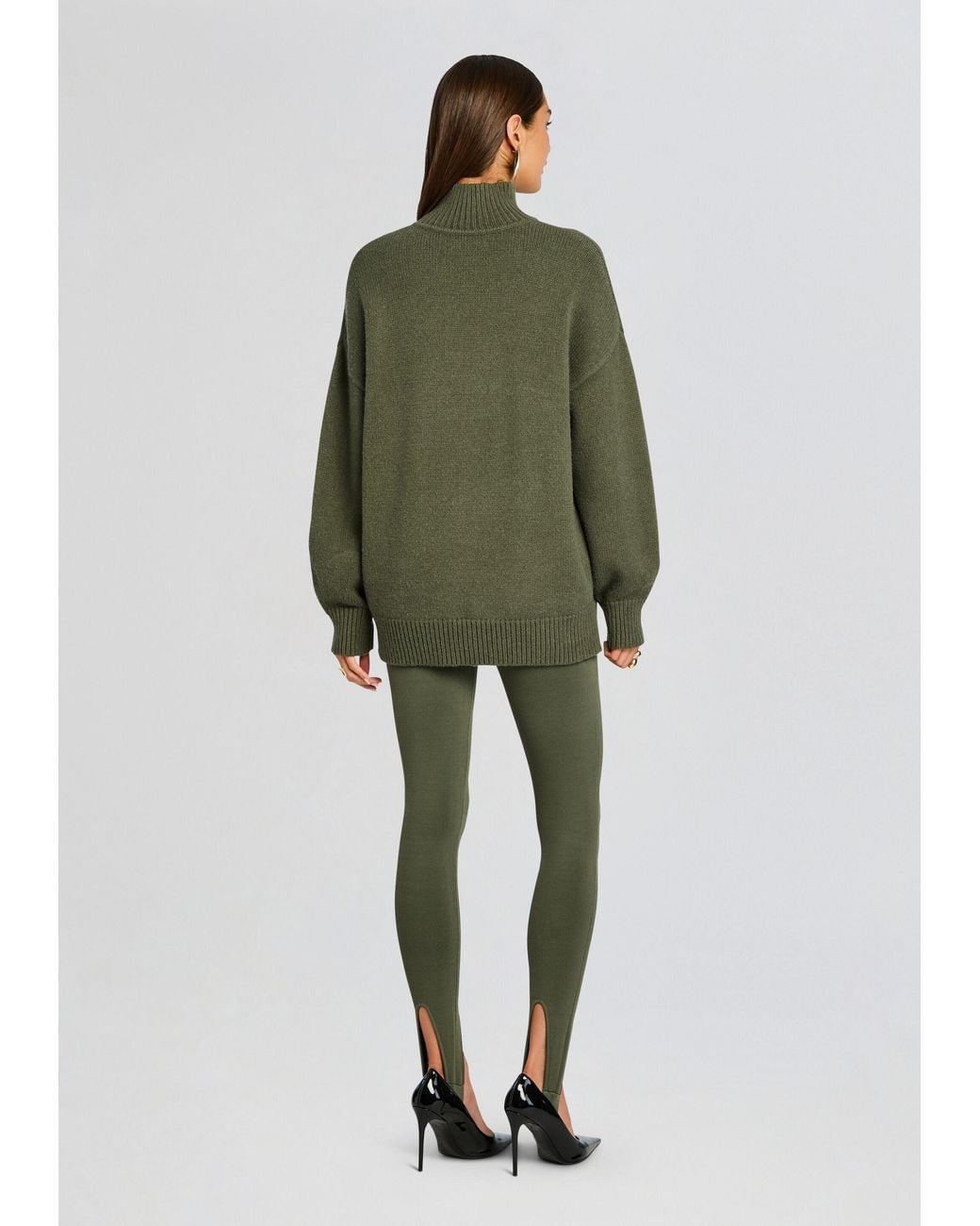 SER.O.YA Green Beatrice Sweater