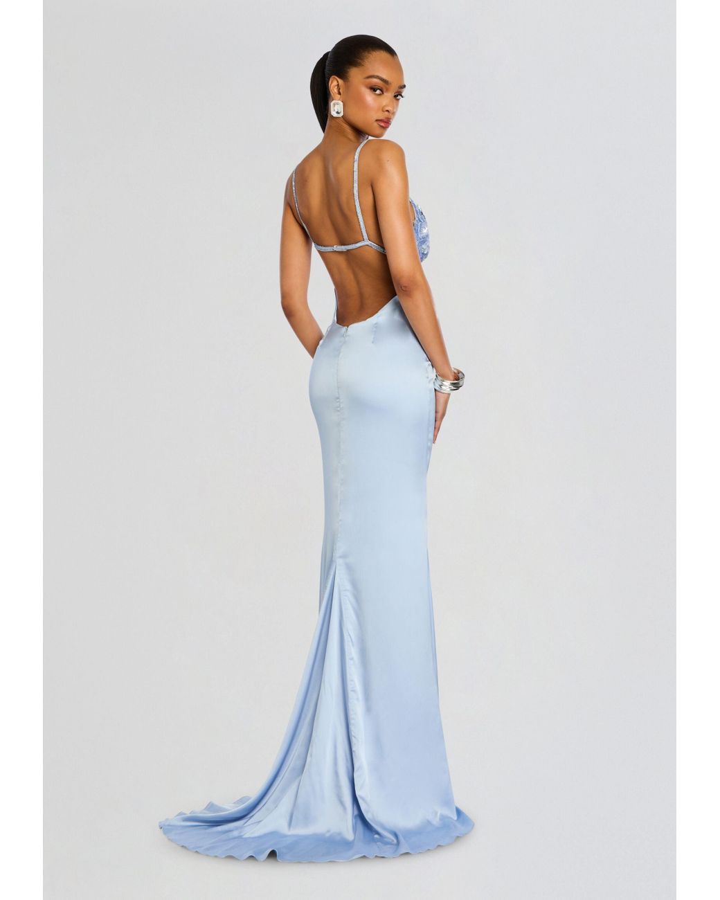 retrofete light blue dress Erica Dress Blue