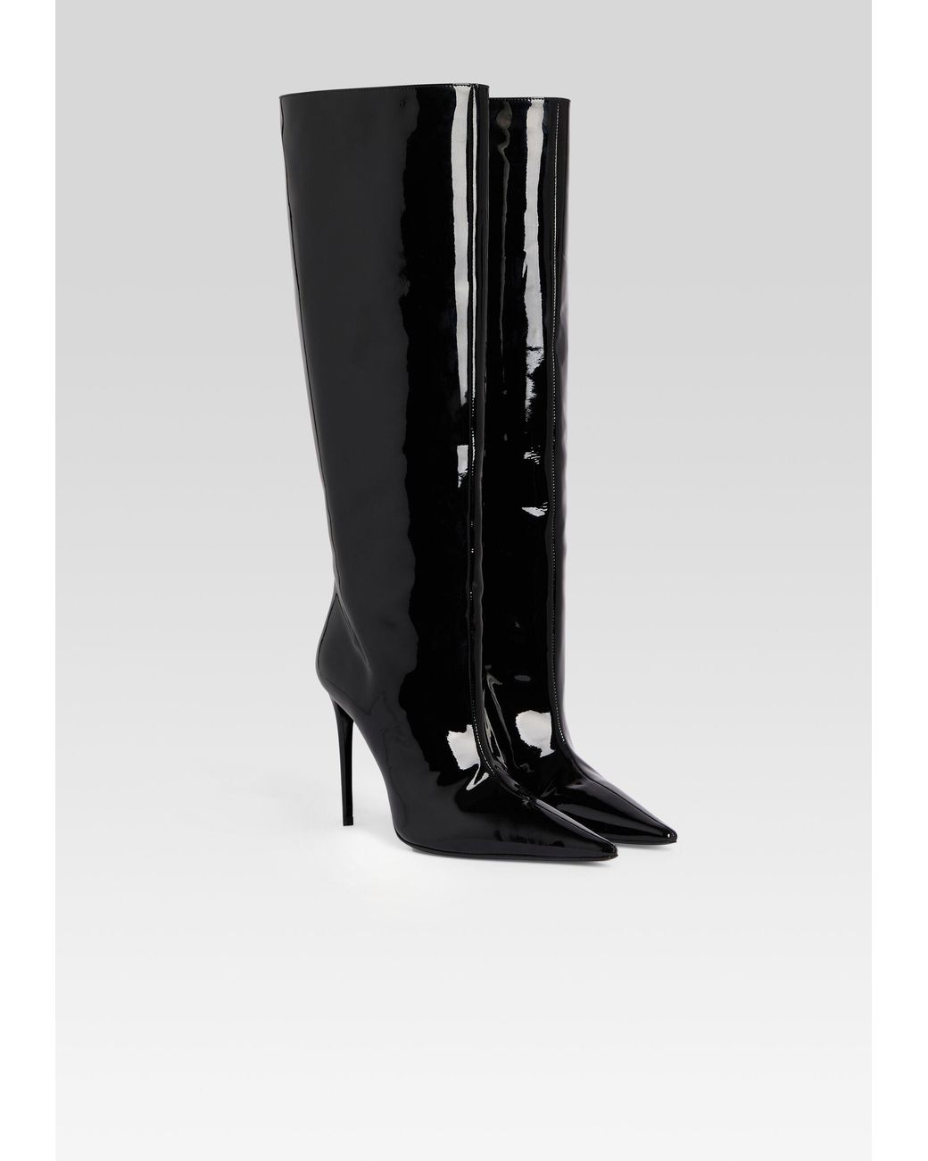 retroféte Black Lyra Leather Boot