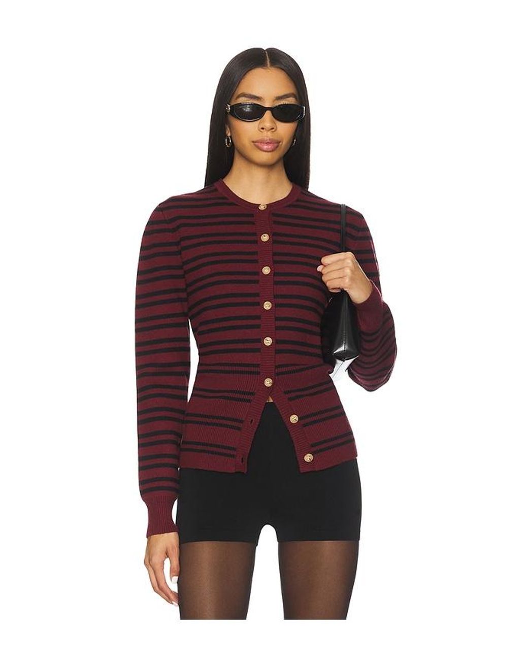 Nia Red Baxter Cardigan
