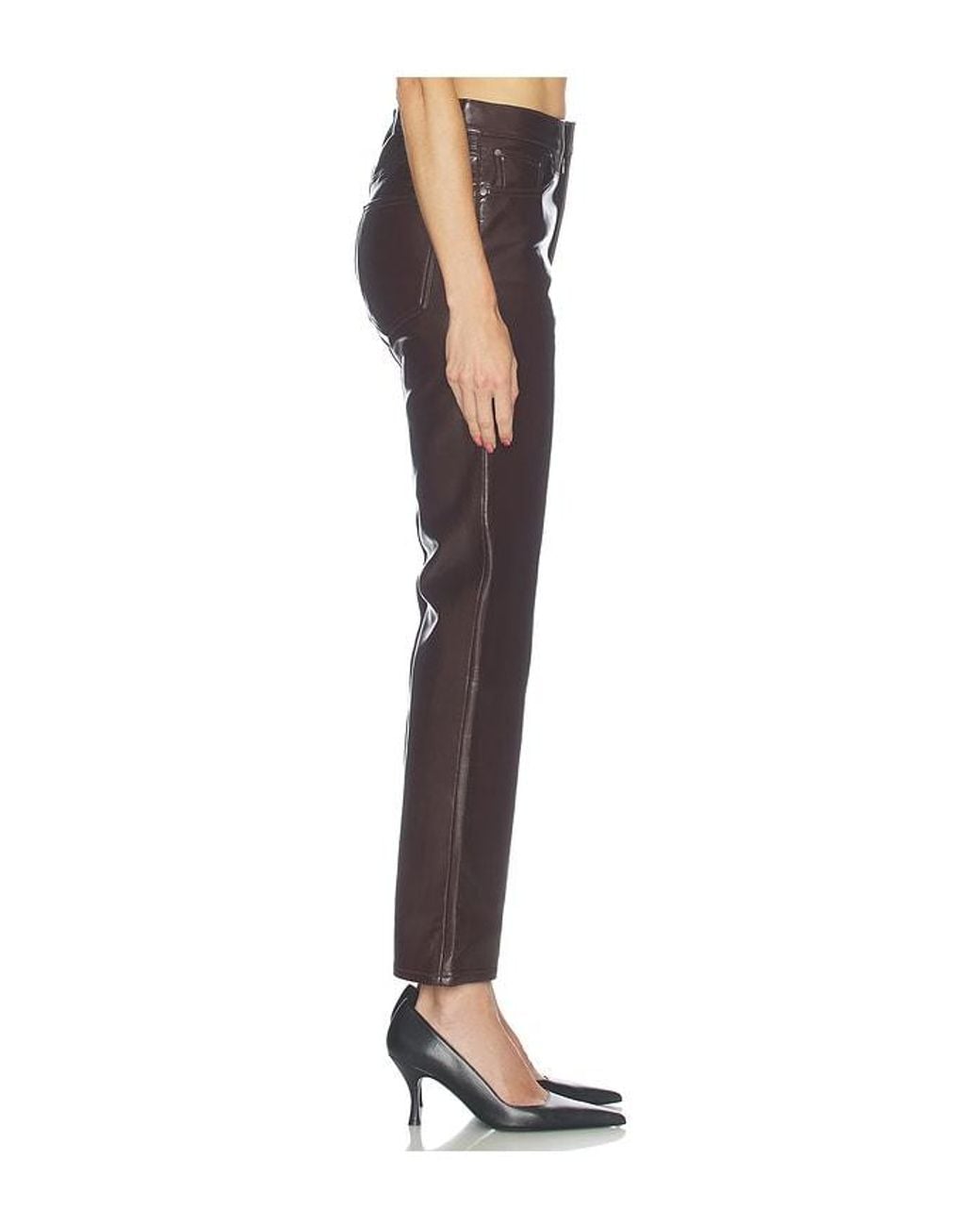 Agolde Black Lana Pant